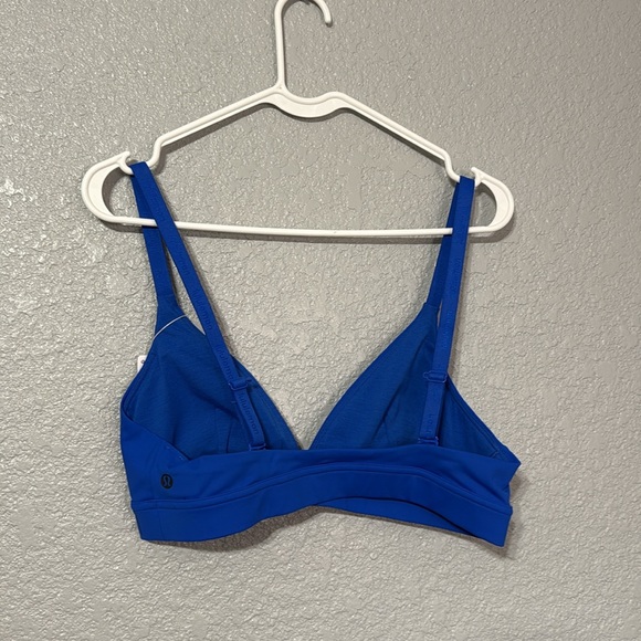 lululemon license to train triangle bra A/B cup *logo size 10 in blazer blue - Picture 8 of 9